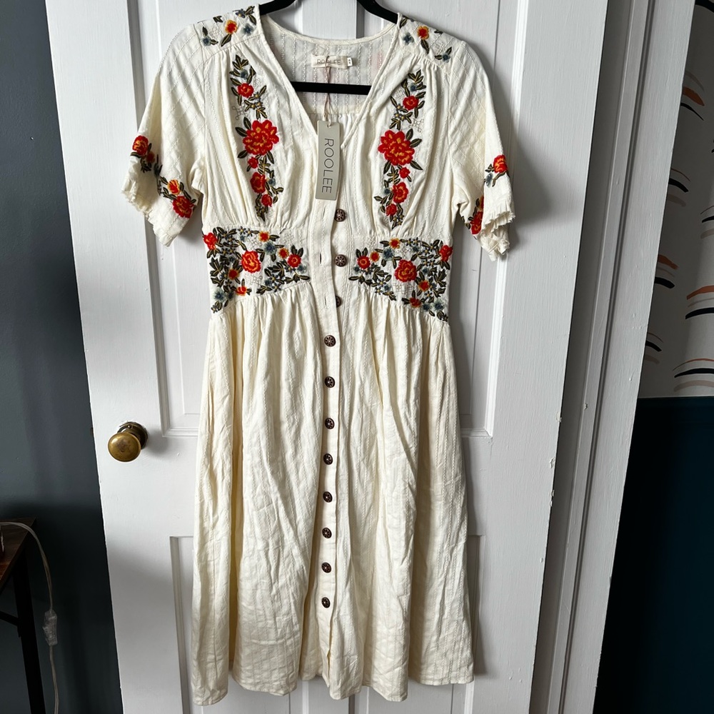 Floral bohemian dress